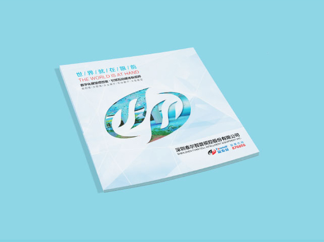 科技画册设计-深圳泰尔视控上市公司